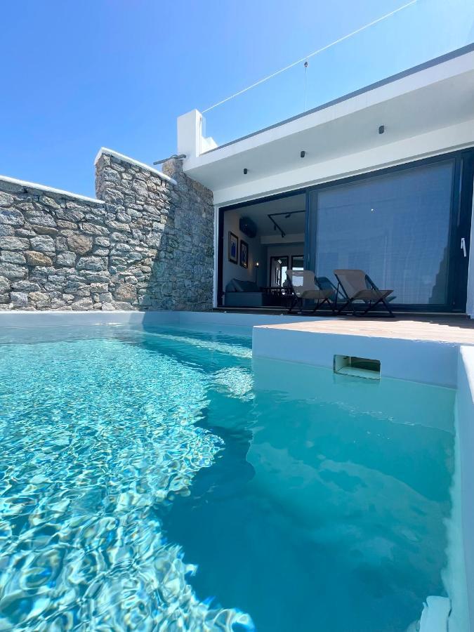 Luxury House With Private Pool At Elia Beach Mykonos Town Extérieur photo